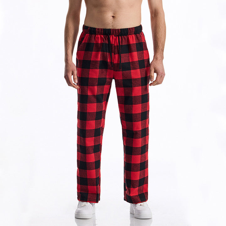 Comfortable tartan pants for men Lune London