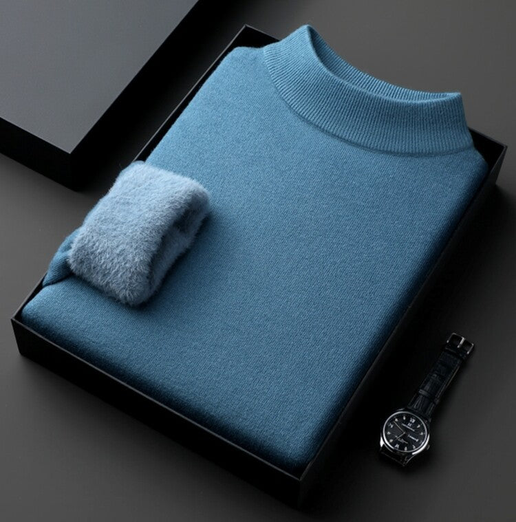 Warm turtleneck pullover for ladies made of high-quality cotton Lune London
