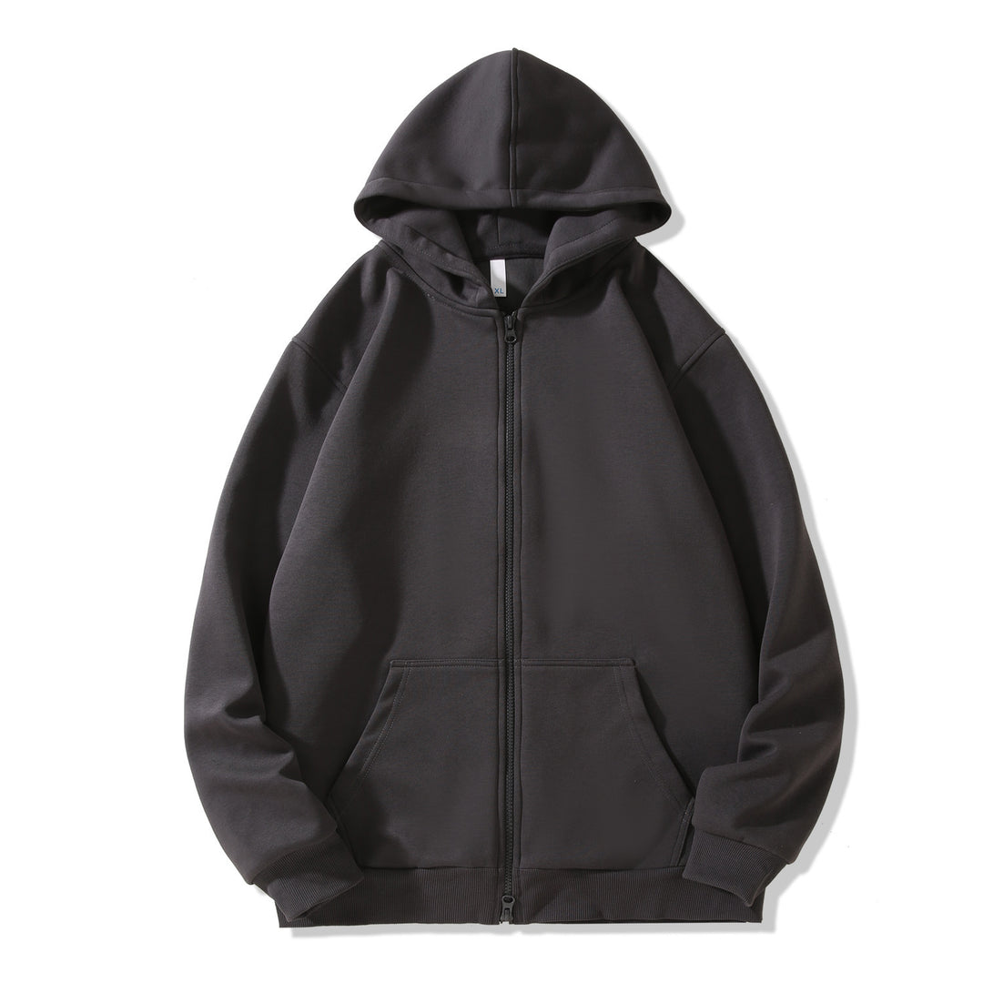 Ladies hoodie jacket with full zip and practical pockets Chic & Stil