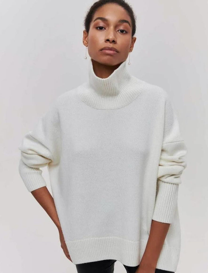 Women's Cozy Turtleneck Sweater Lune London