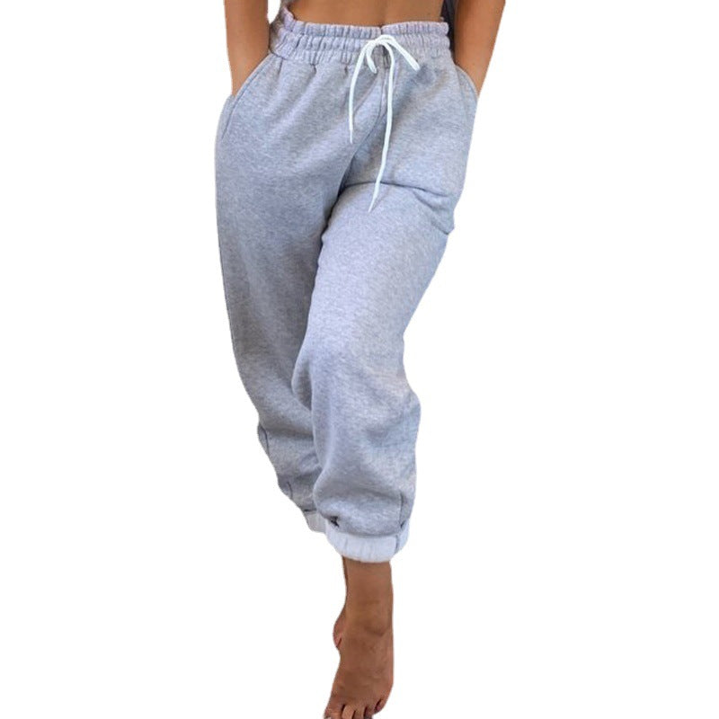 High-waisted lounge pants for women Lune London