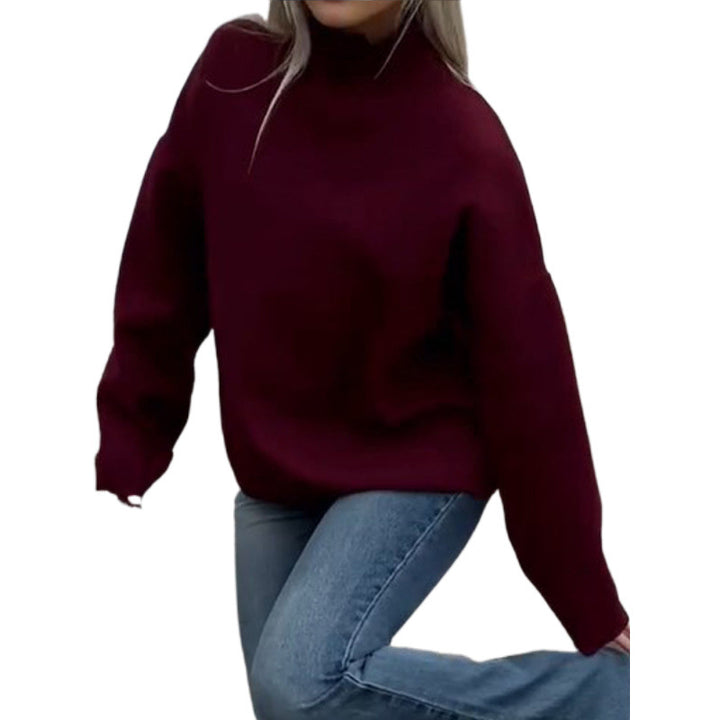 Fashionable oversized women's sweater with a relaxed fit and soft material Lune London