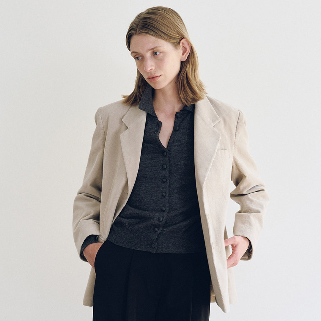 Blazer Chic & Stil Élegant Vintage pour Femmes