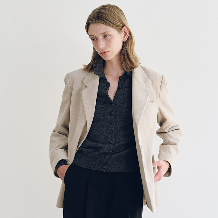 Blazer Chic & Stil Élegant Vintage pour Femmes