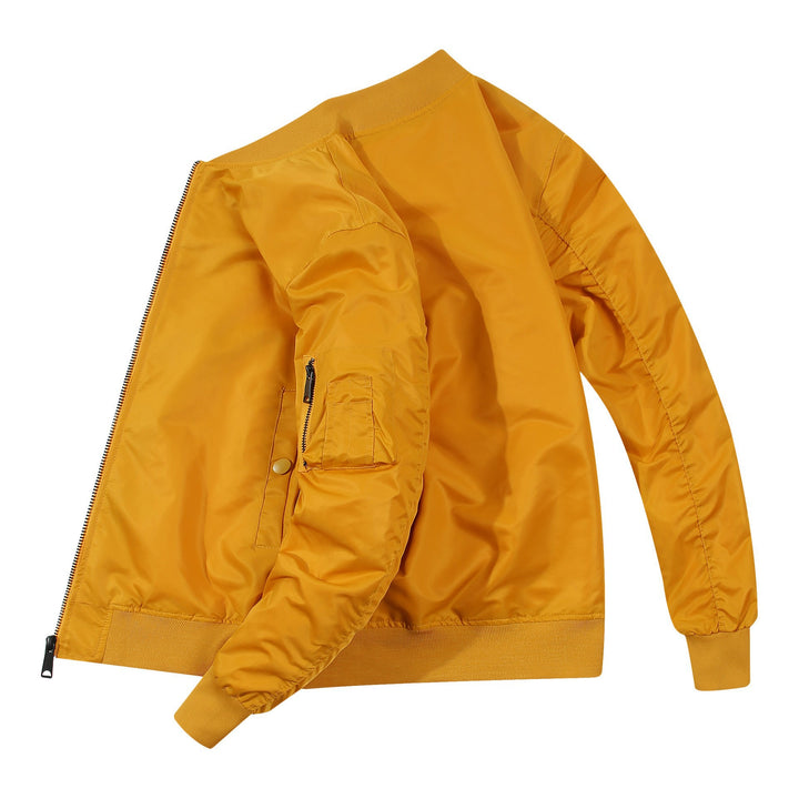 Women's bomber jacket with functional pockets and chic sporty design