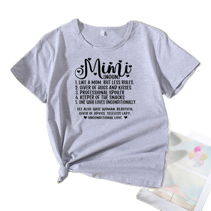 Ladies Casual Graphic Definition T-shirt Lune London