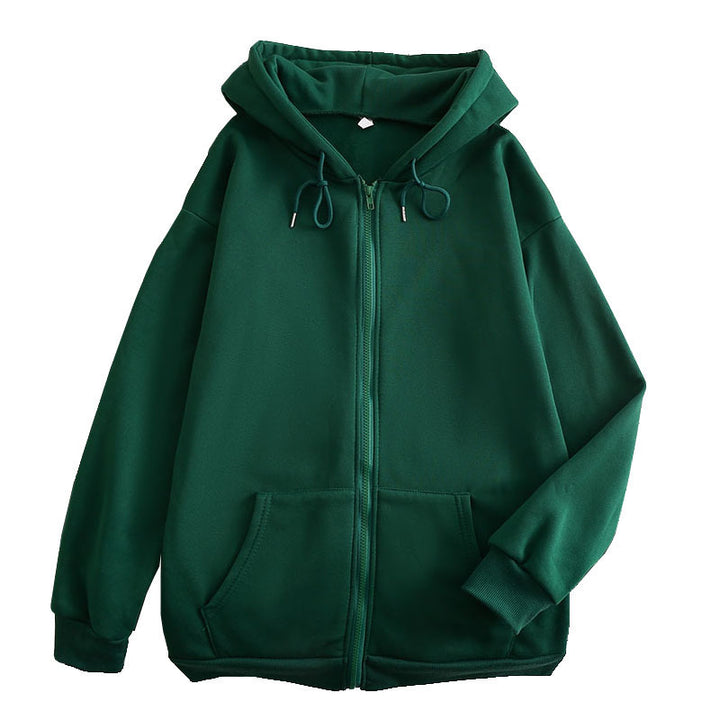Women's hooded jacket with full zip and practical pockets Lune London