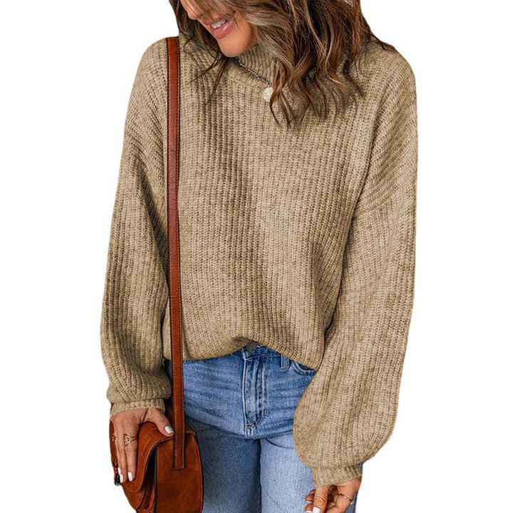 Chunky knit sweater for women with relaxed fit and wide sleeves Lune London