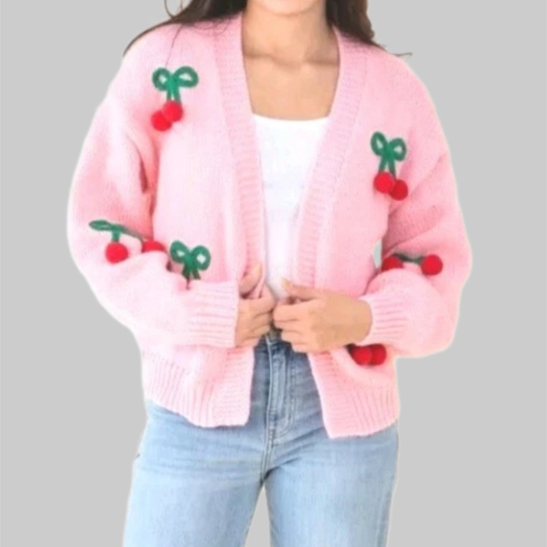 Women Playful Knit Vest with Decorative Details Lune London