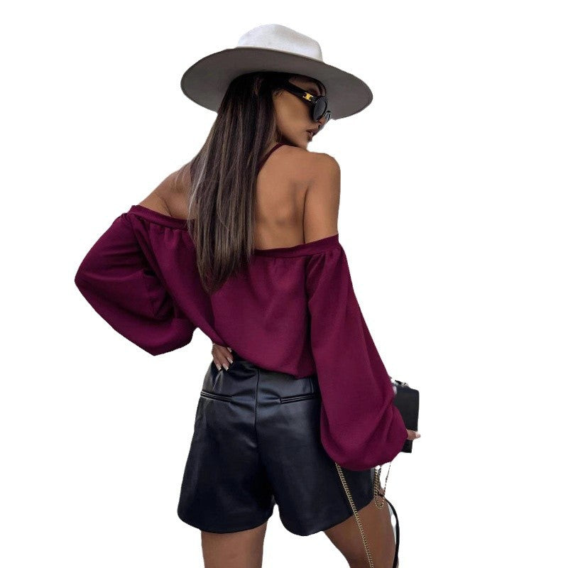 Ladies Off-Shoulder Statement Blouse Lune London