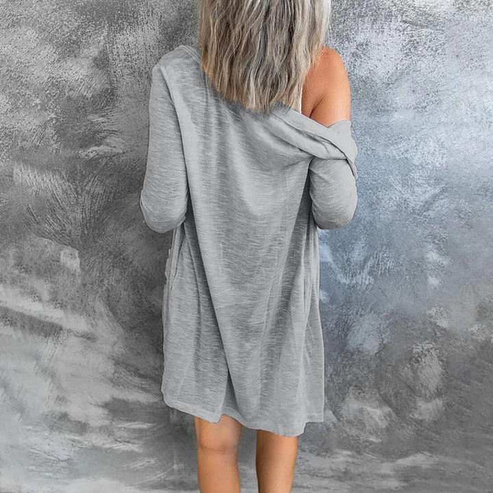 Long cardigan for women with practical buttons and a relaxed fit Lune London