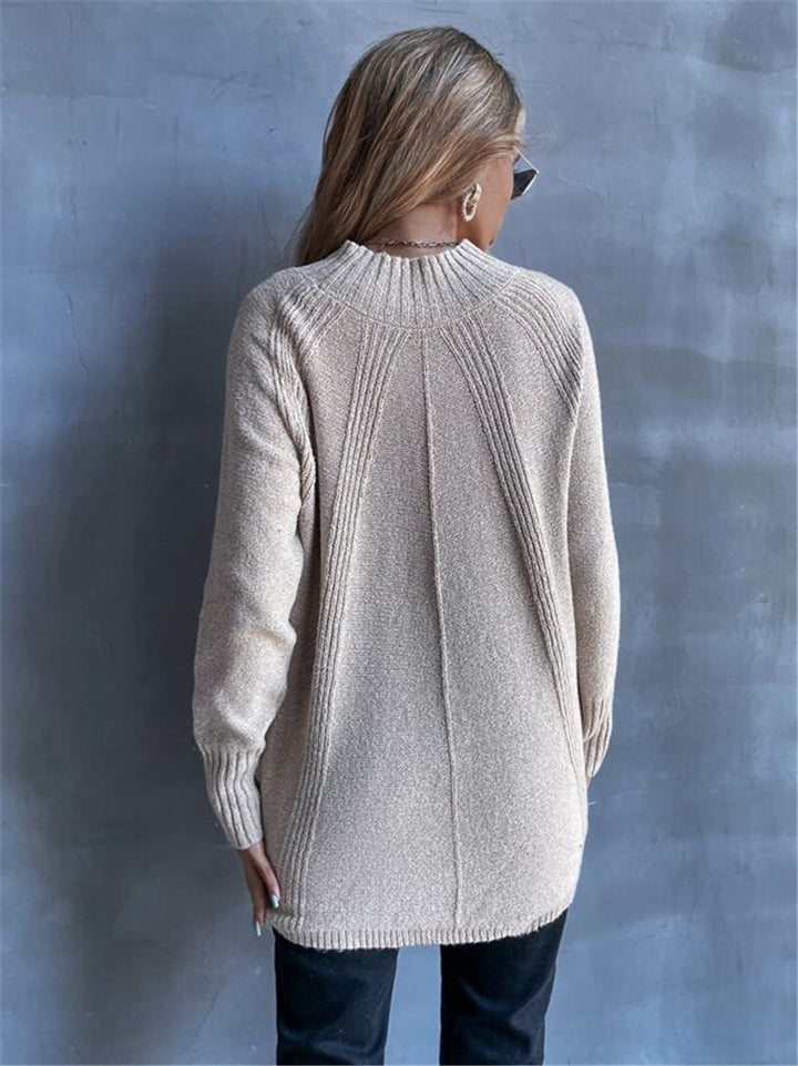 Ladies Oversized Knitted Sweater Lune London