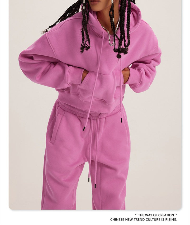 Lune London short hoodie set and jogger pants for women