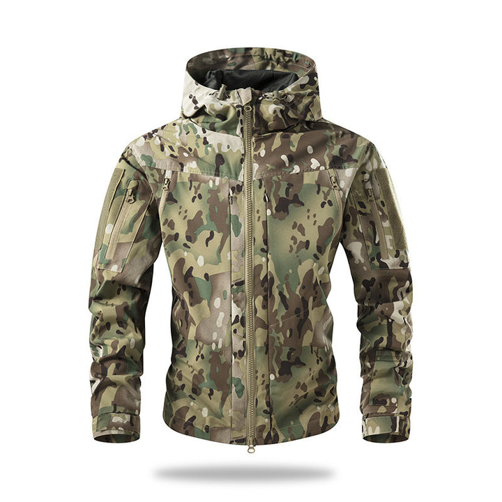 Technical outdoor jacket for men with breathable membrane Lune London