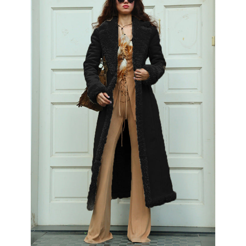 Women's Luxurious Faux Fur Coat Lune London