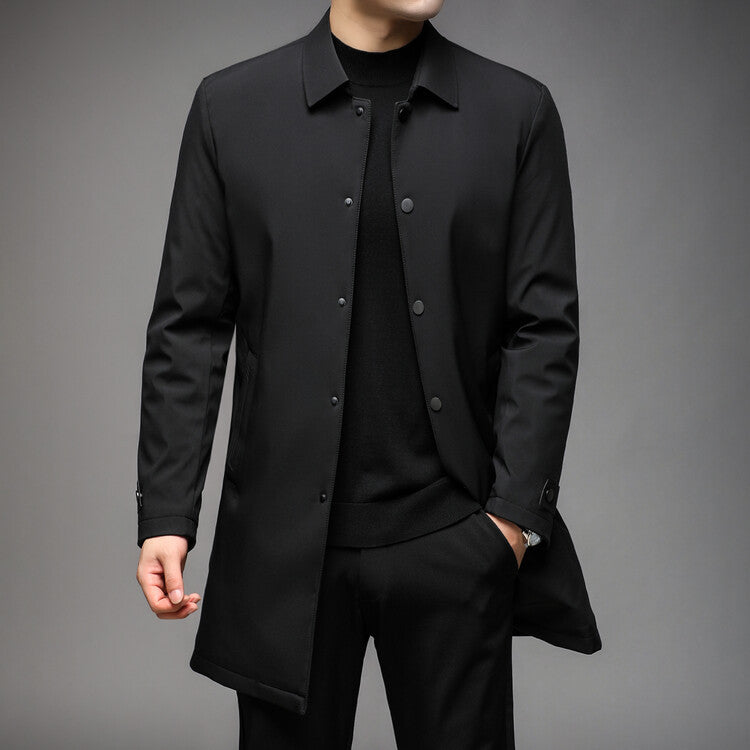 Elegant transitional jacket for men with practical design Lune London