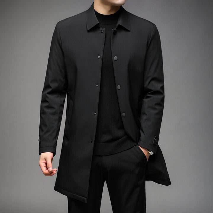 Elegant transitional jacket for men with practical design Lune London