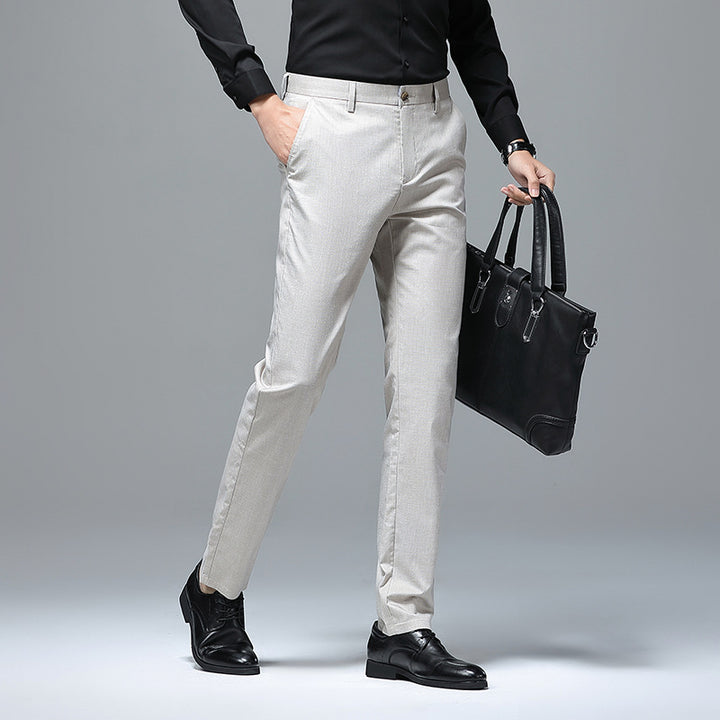 Elegant and comfortable chino pants for men with a modern cut Lune London