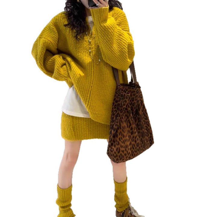 Cardigan pour femmes avec coupe oversize et motifs texturés décoratifs Chic & Stil