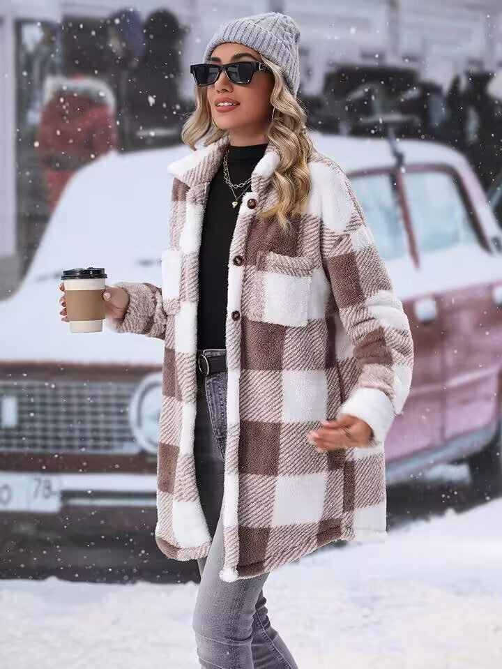 Women's Flannel Winter Jacket Lune London