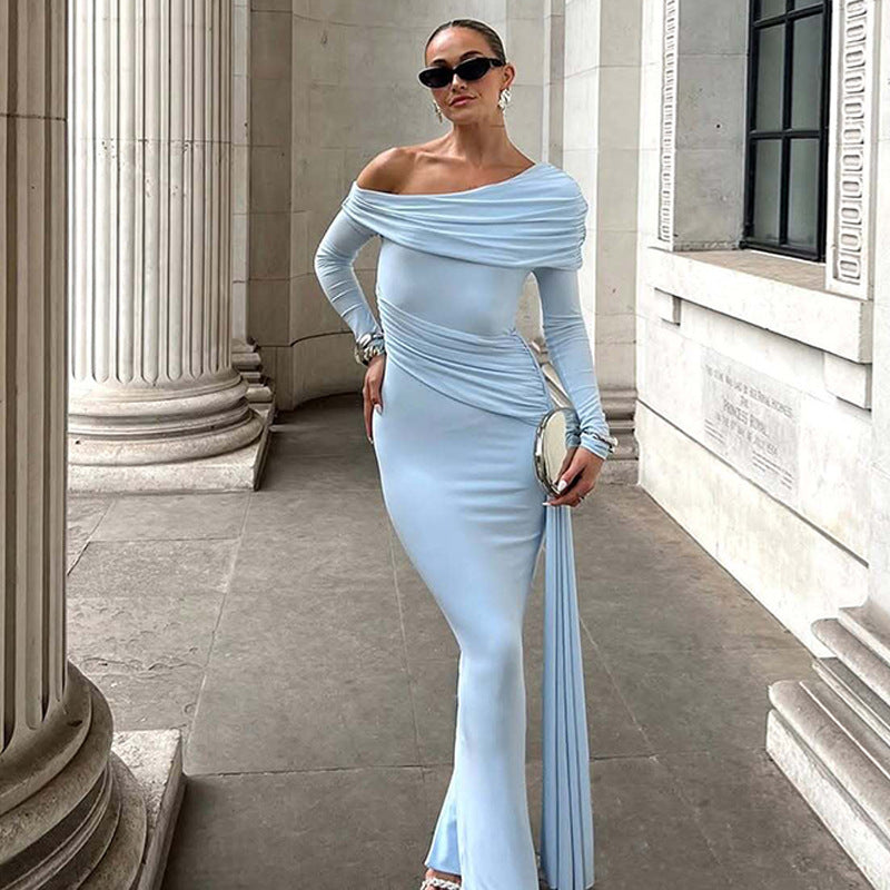 Lune London fitted evening dress for women