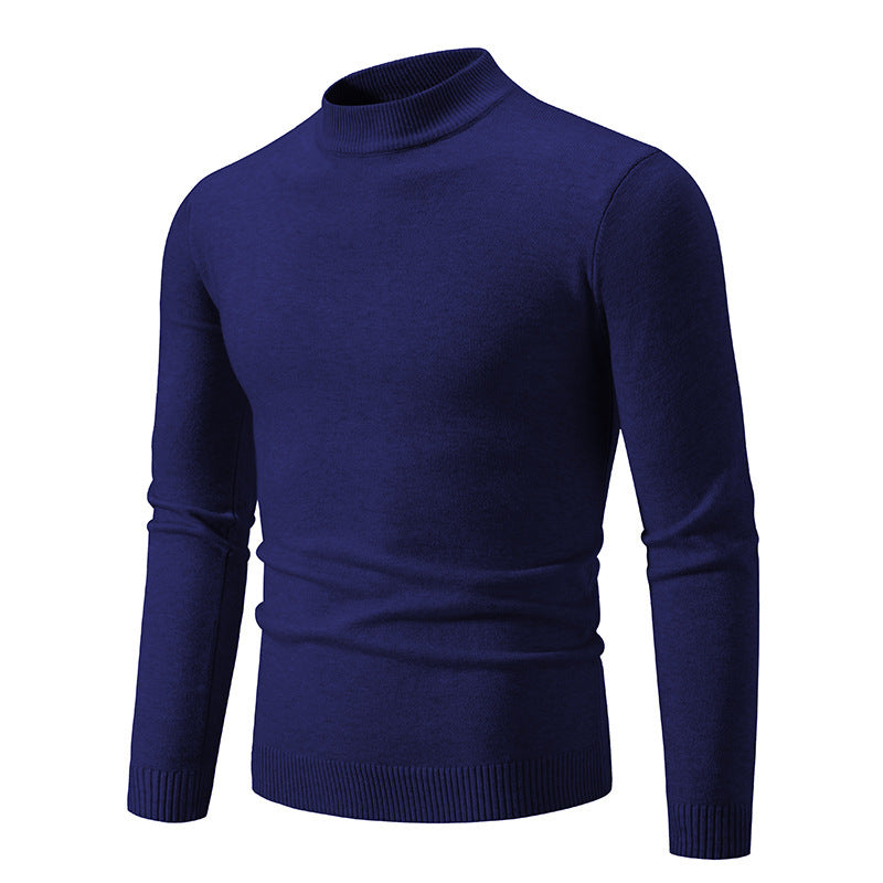 Men's fine knit turtleneck sweater Lune London