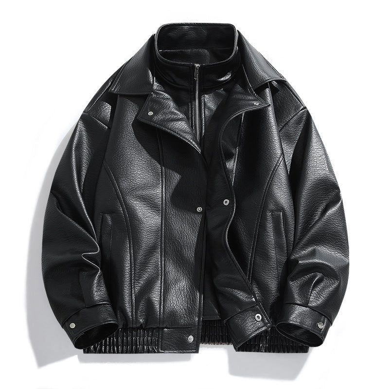 Lune London women's casual synthetic leather jacket