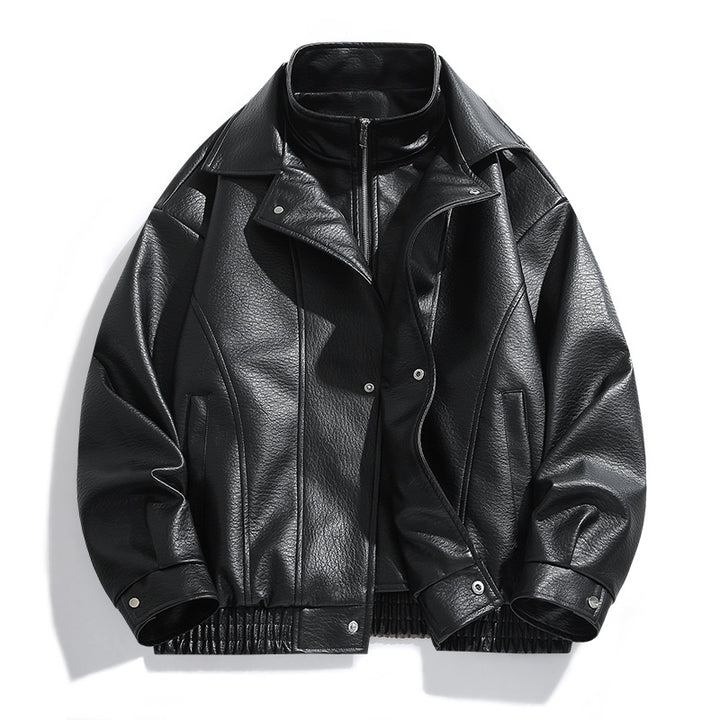Lune London women's casual synthetic leather jacket