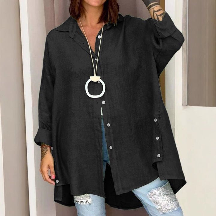 Blouse en lin aéré pour femmes Chic & Stil
