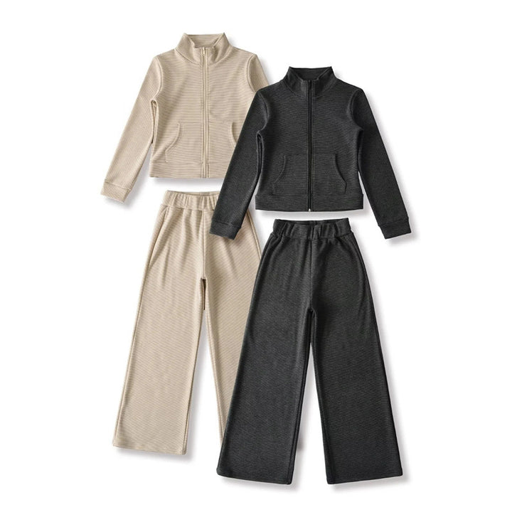 Leisure set for women with high collar and wide pants Lune London