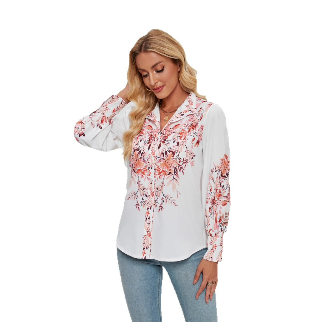 Blouses for women with floral patterns and elegant puff sleeves Chic & Stil