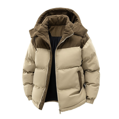 Ladies elegant quilted jacket with practical pockets and adjustable hood Lune London