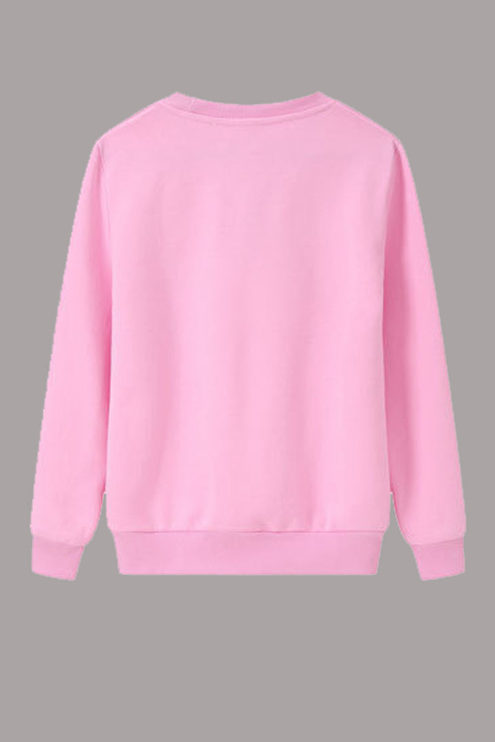 Women's sweatshirt with striking inscription Lune London