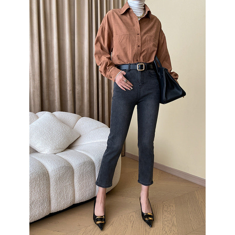 Ladies loosely cut cotton blouse Chic & Stil