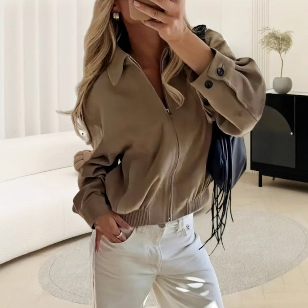 Fashion jacket for women with practical pockets Lune London