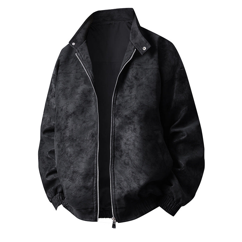 Fashionable men's transitional jacket in a casual style with practical pockets Lune London