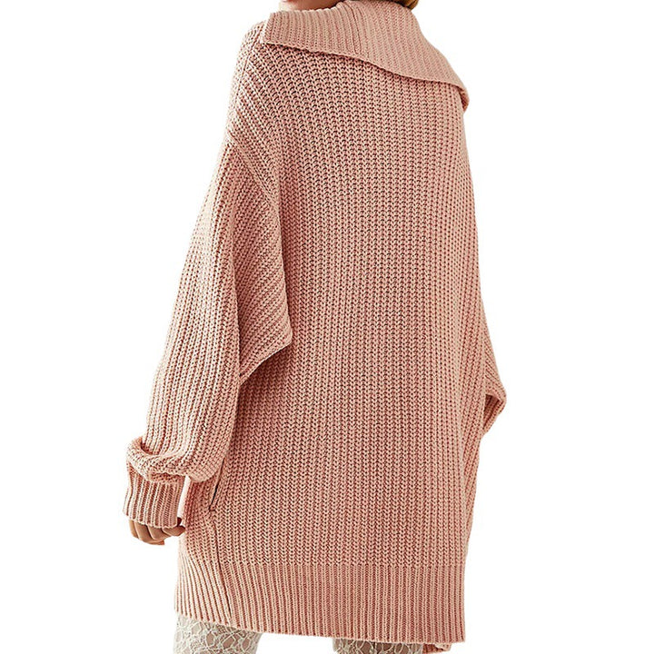 Ladies oversized cardigan with buttons Lune London