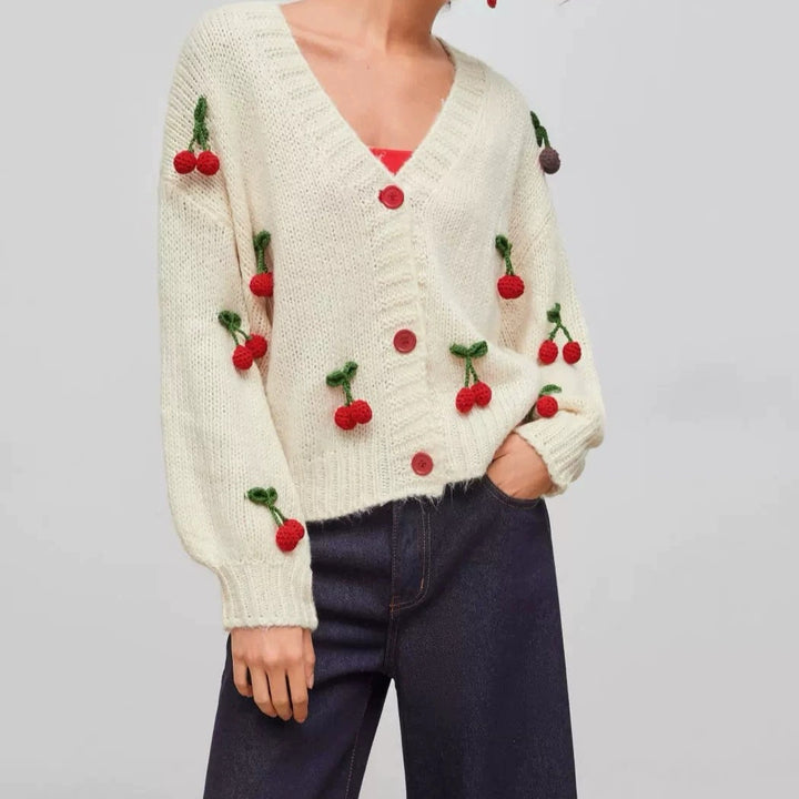 Ladies cozy knit vest Lune London