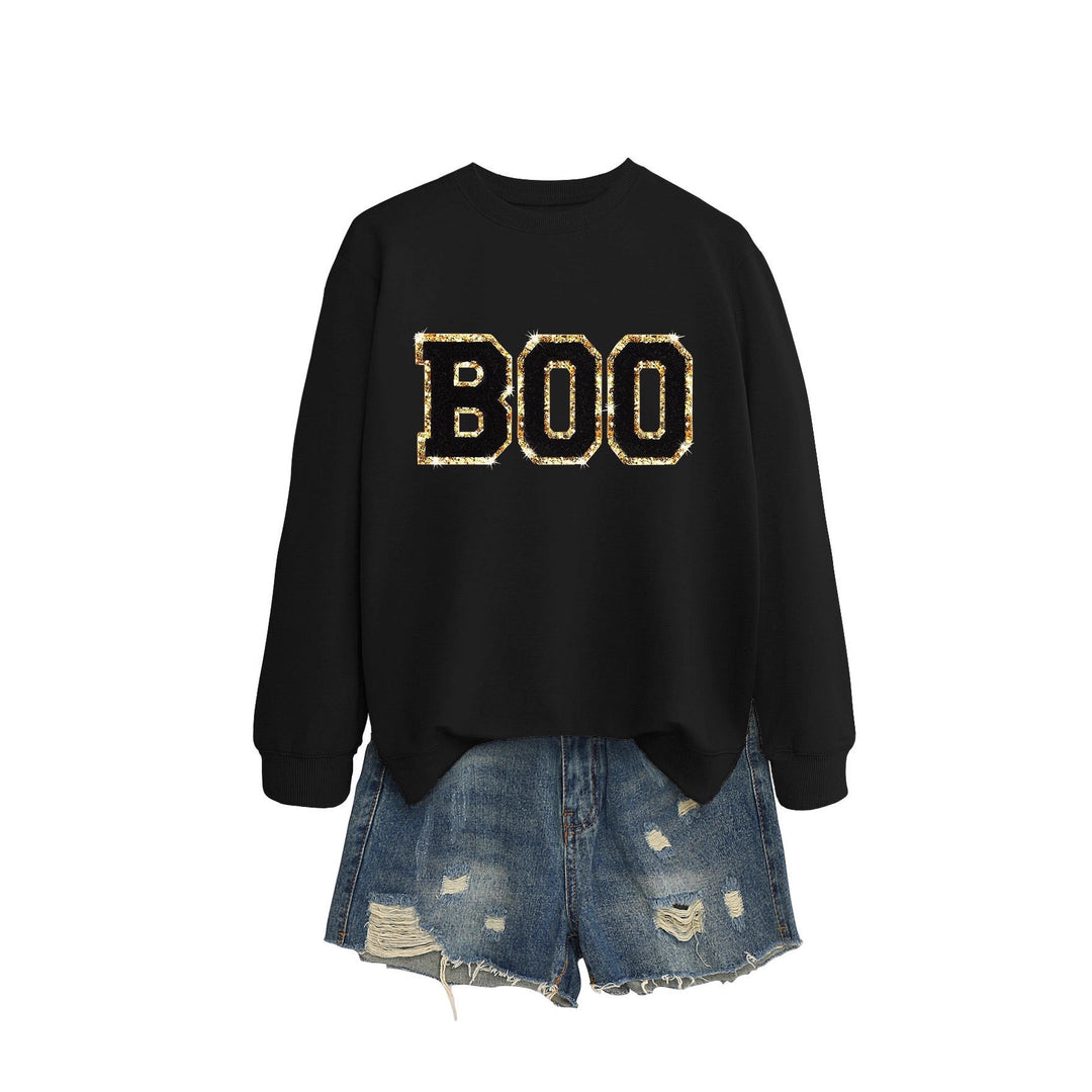 Sweat-shirt femme avec impression scintillante Chic & Stil