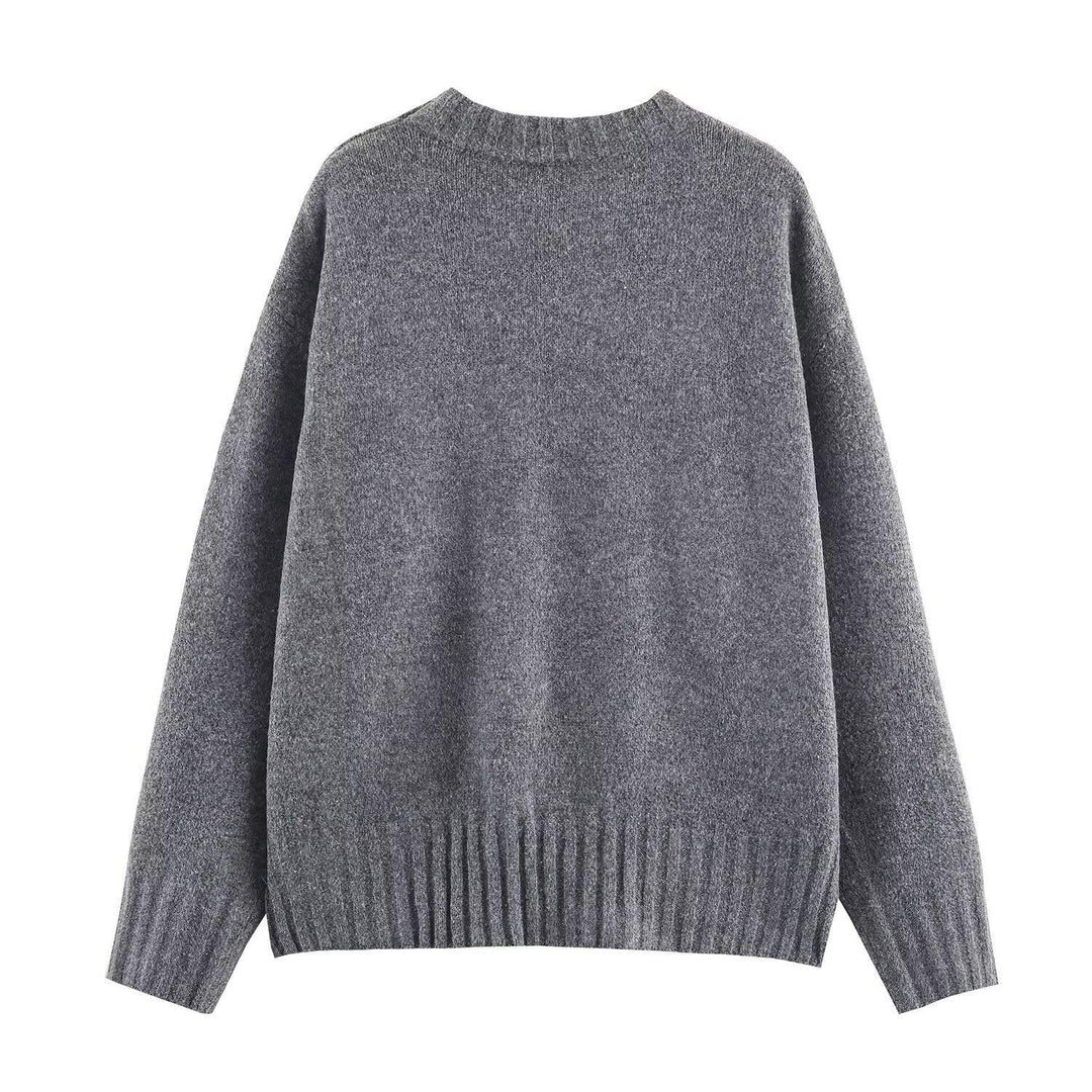 Quality blended cotton sweater for women, oversized, with a luxurious wear feel Lune London