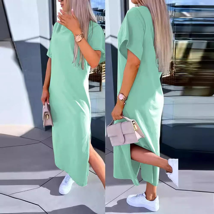 Lune London oversized midi T-shirt dress for women