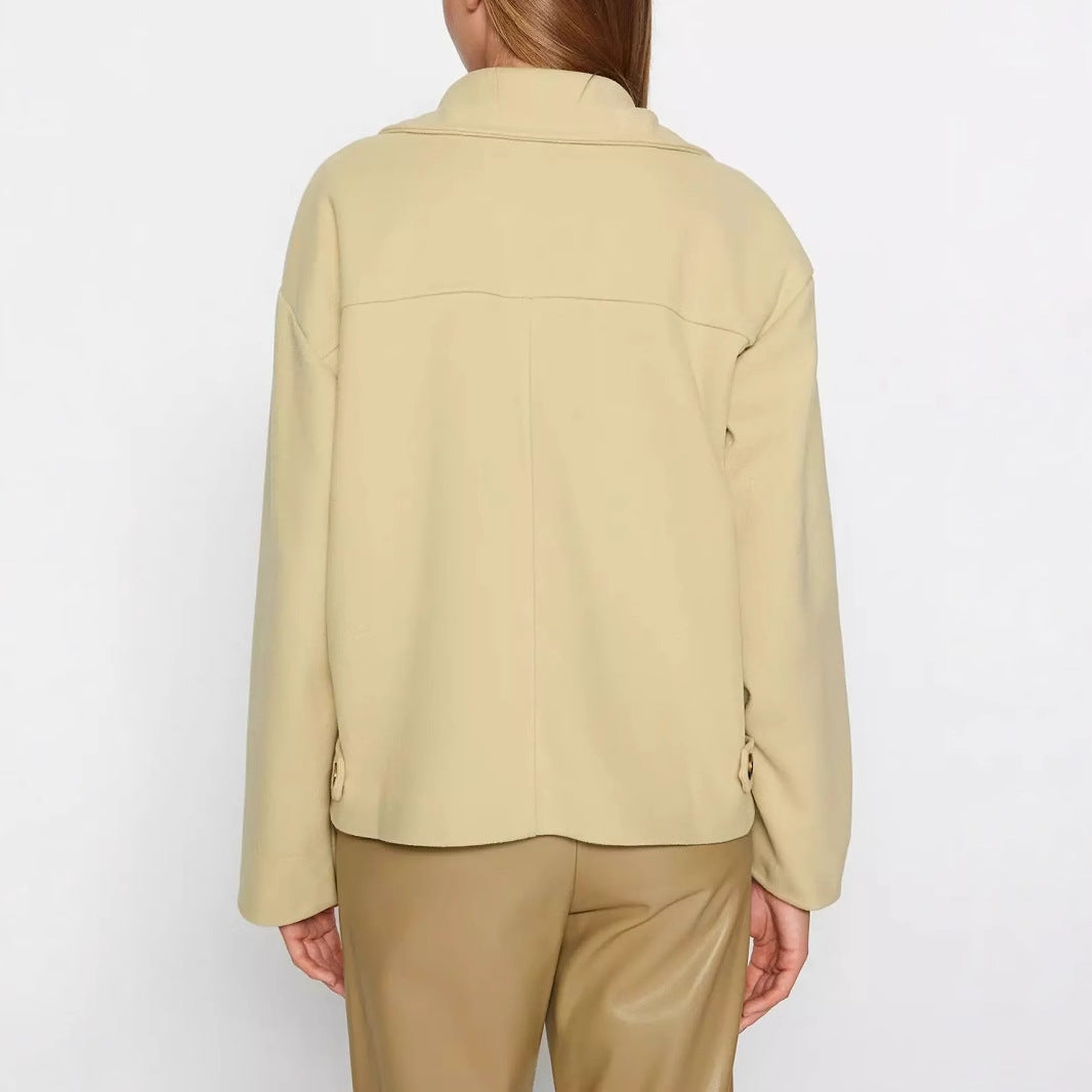Women's stylish elegant double-breasted coat Lune London