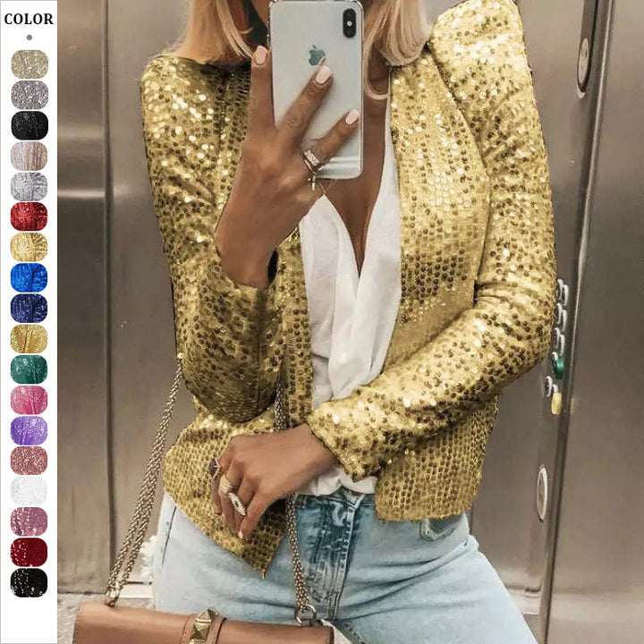 Women's Cardigan with Glitter Effect – Lune London