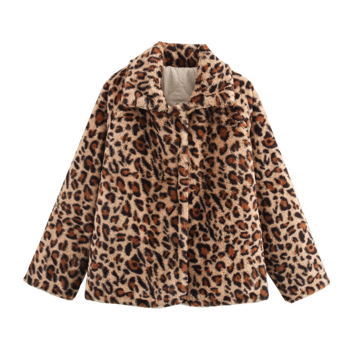 Quilted jacket for women with faux fur collar and practical pockets Lune London