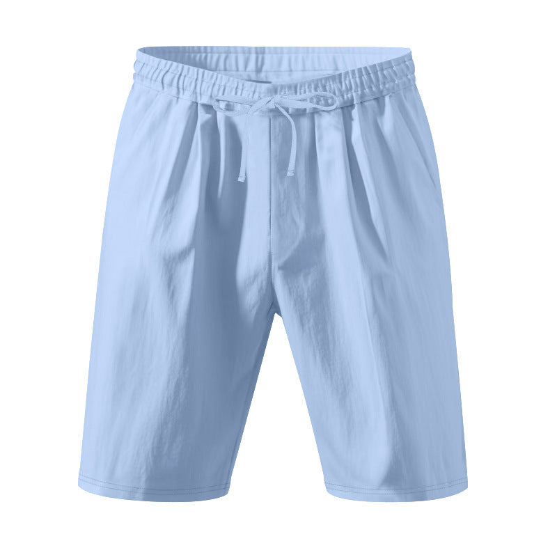 Leisure shorts for men in lightweight and breathable material with an elastic waist Lune London