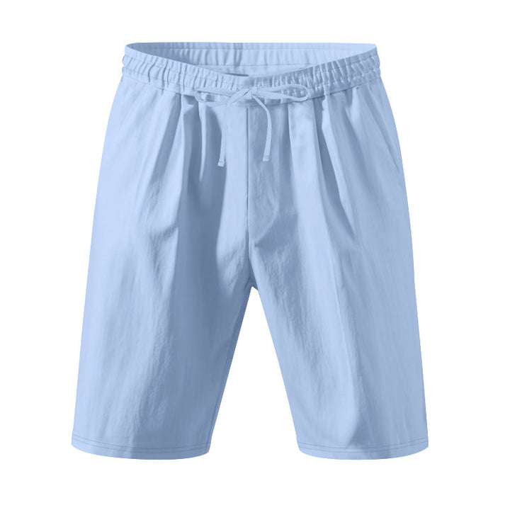 Leisure shorts for men in lightweight and breathable material with an elastic waist Lune London