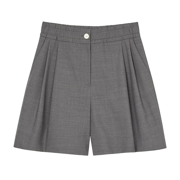 Pantalons courts élégants pour femmes avec taille haute et poches pratiques Chic & Stil