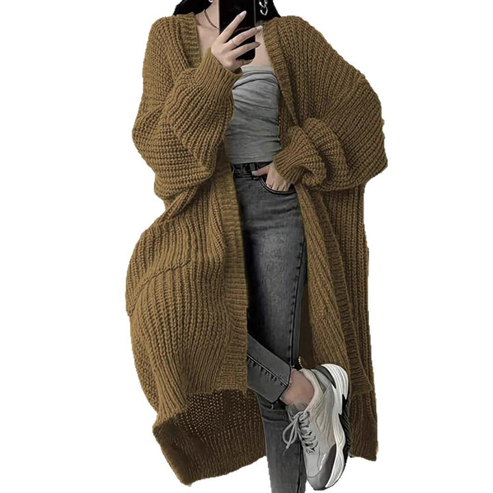 Oversized knitted coat for women Lune London