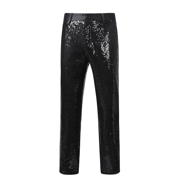 Elegant sequin pants for men with sparkling effect Lune London