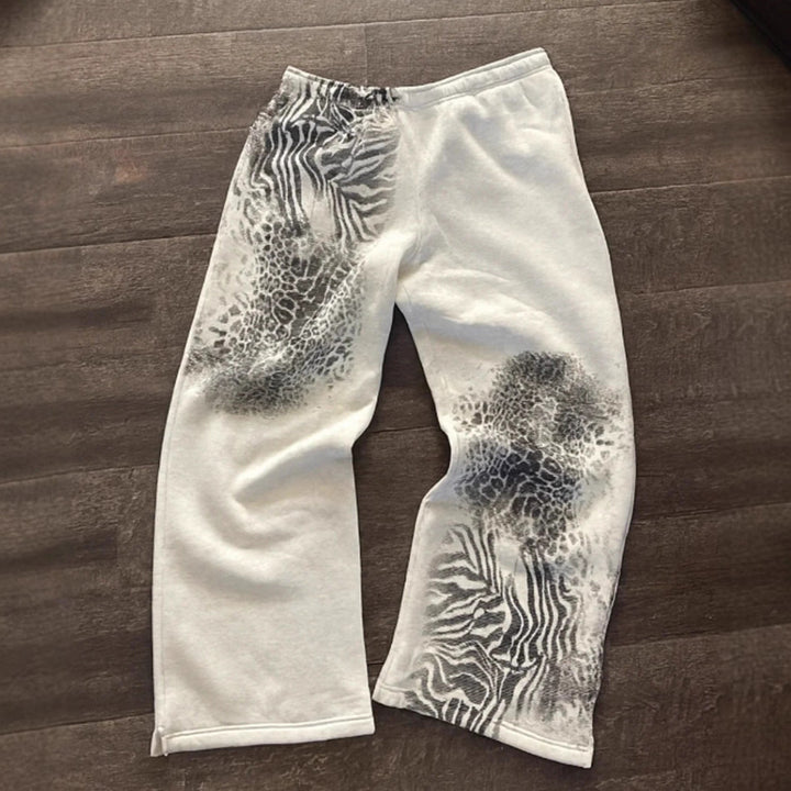 Pantalons de loisirs pour femmes avec motif animal créatif Chic & Stil